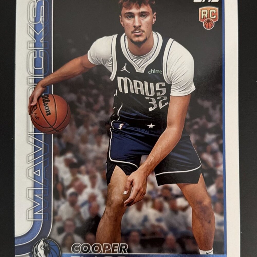 2025 Topps Basketball Cooper Flagg Oversized Jumbo Rookie Card #OTC-11